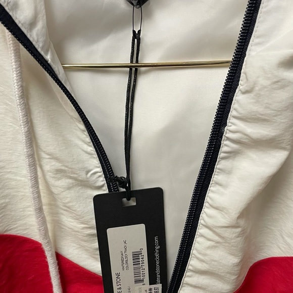 Slate and Stone Red White and Blue Track Jacket - Picture 8 of 8